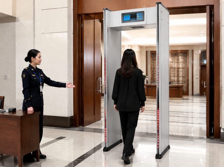 顺德区多区位通过式金属安检门